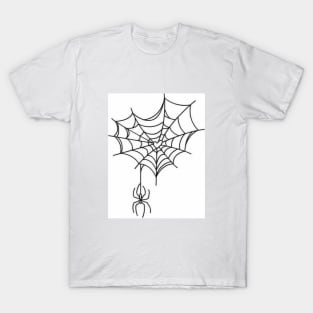 web and spider T-Shirt